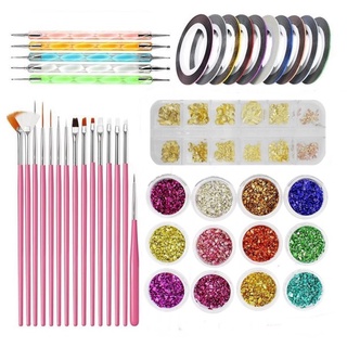 Kit De Decoração De Unhas/Tiras Borboleta Com Strass Multicoloridas em Oferta na Shopee