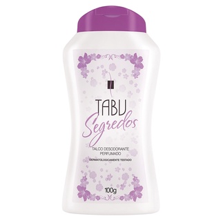 Talco Desodorante Tabu Segredos 100G em Oferta na Shopee