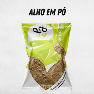Alho em Pó 100% Puro Desitratado 100g em Oferta na Shopee