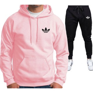 conjunto de moletom da adidas masculino