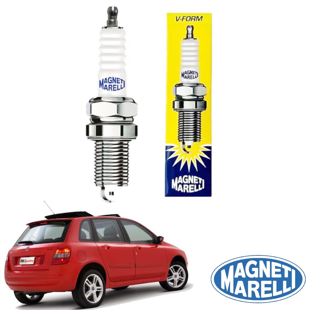 Vela De Ignição Fiat Stilo 1.8 16v e 2.4 20v Gasolina - 2002 A 2003 - 1 Vela em Oferta na Shopee