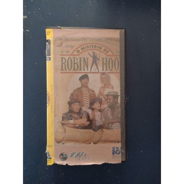 VHS Xuxa - O Mistério de Robin Hood - Original