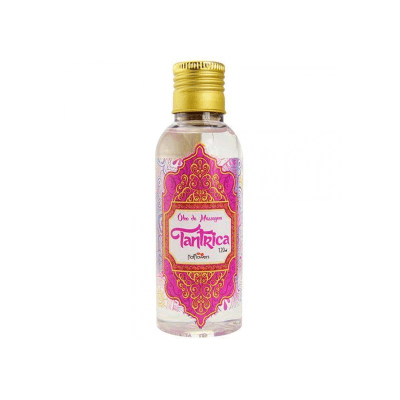 Óleo para Massagem Tântrica com Fragrância Mística - Hot Flowers Tântrica - 120ml em Oferta na Shopee