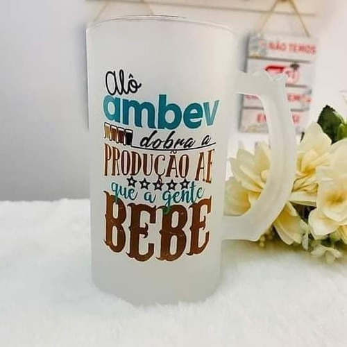 Caneca Chopp com sua Imagem