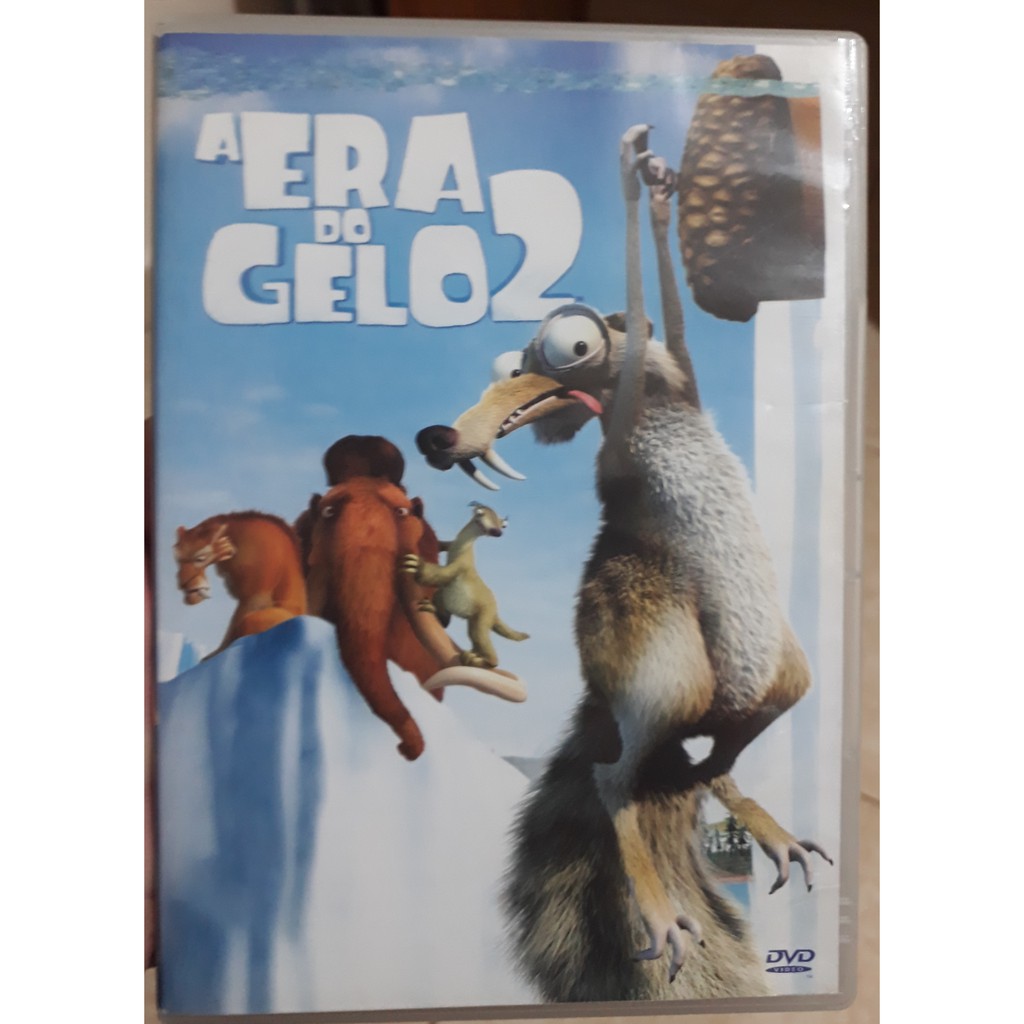 Dvd A Era Do Gelo 2 Manny Sid Diego Scrat Ellie Fox disney