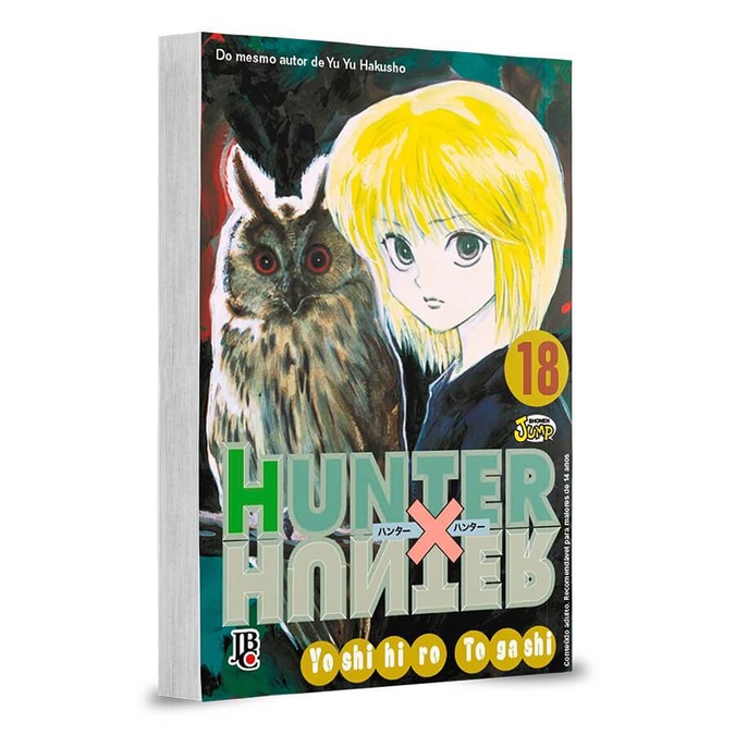 Mangá - Hunter X Hunter - 18 (Reimpressão em PRÉ-VENDA com envio previsto em Out/2026)