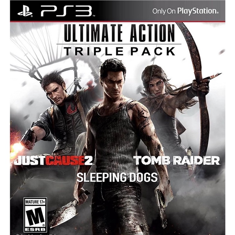 Ultimate Action Triple Pack Ps3 Mídia Física Lacrado