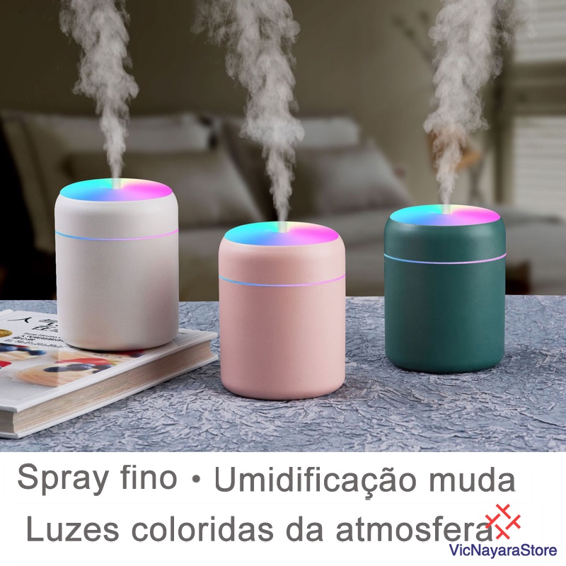 Climatizador E Umidificador De Ar Ambiente Purificador Difusor Climatizador Casa Aromatizador Portátil Usb Ultrassônica 220ml CM-9