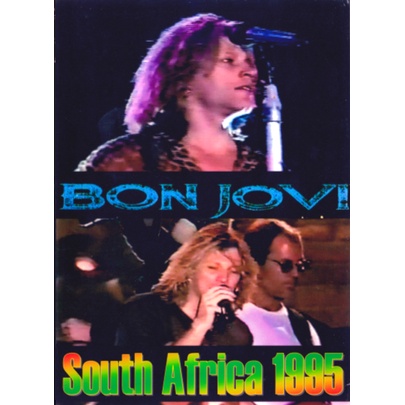 BON JOVI - DVDr ÁFRICA DO SUL 1995 - MULTICÂMERA