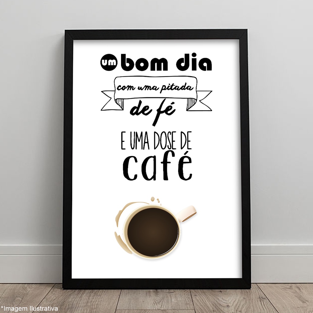 Quadro Cantinho Do Café Frases Coffee Cozinha Sala C/ Moldura 45x33 A3 |  Shopee Brasil