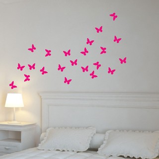 84 Adesivos Vinil Decoração De Parede Borboletas 5cm em Oferta na Shopee