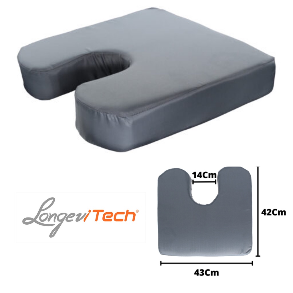 Almofada Para Coccix Conforto Postura Adequada Longevi Tech Shopee Brasil