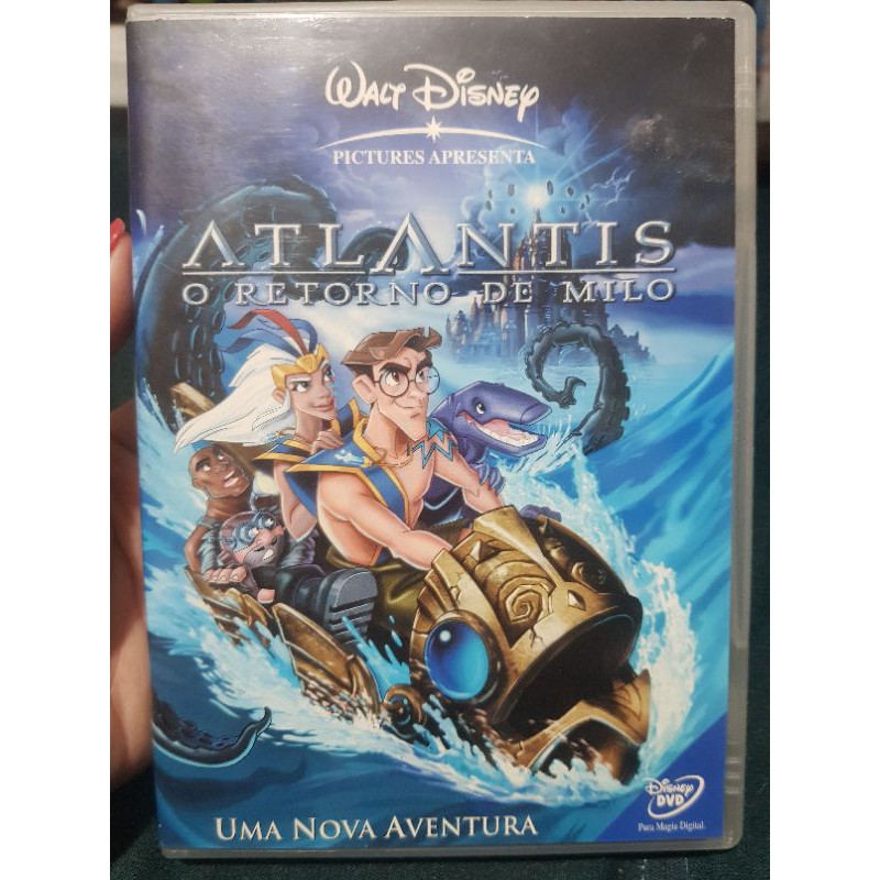 Dvd Atlantis o retorno de Milo | Shopee Brasil