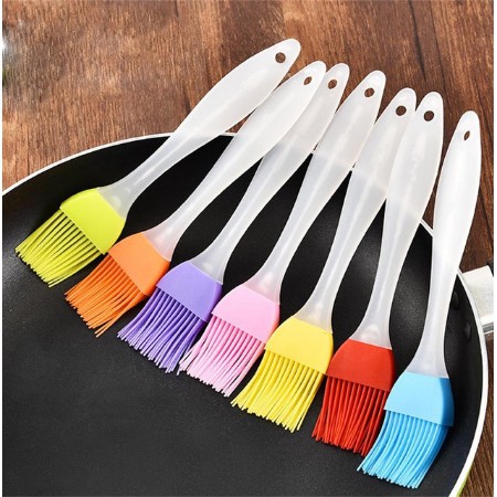 Pincel para culinária de silicone  21Cm para churrasco untar temperar, cozinha passar tempero, besuntar, entre outras utilidades