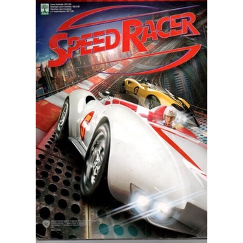 Álbum Livro Ilustrado Speed Racer Abril 2008 Incompleto