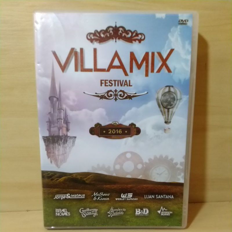DVD Villamix Festival - Jorge & Mateus - Matheus & Kauan - Wesley Safadão - Luan Santana - Humberto & Ronaldo e outros