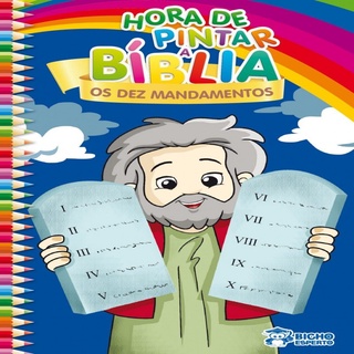 Hora de Pintar Bíblia - Os Dez Mandamentos