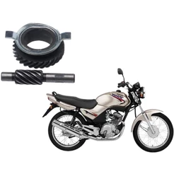 engrenagem velocimetro ybr 125 lona 2000 2001 2002 a 2008