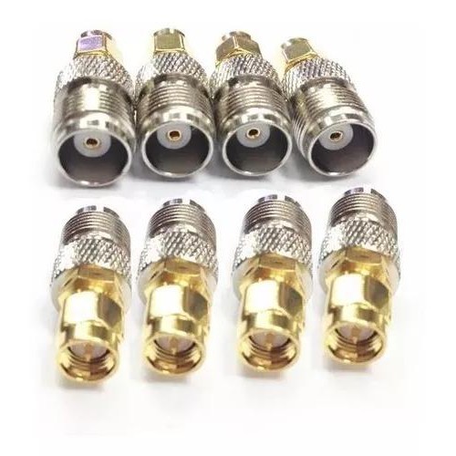 5 adaptadores tnc fêmea x sma para ligar moden 3g 4g Box antena rural zte daruma huawei ca45 aquario