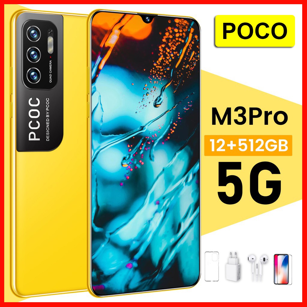 Note10 Pro Smartphone 12G + 512G Vendas Para Celular 5G Jogo Legal Telefone  Móvel - Escorrega o Preço