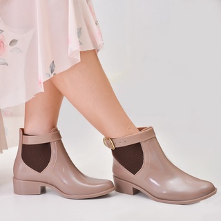 Bota galocha feminina impermeável lançamento confortável REF 250F