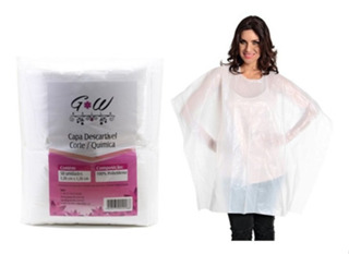Capa Descartável Corte / Química 50 Unidades em Oferta na Shopee