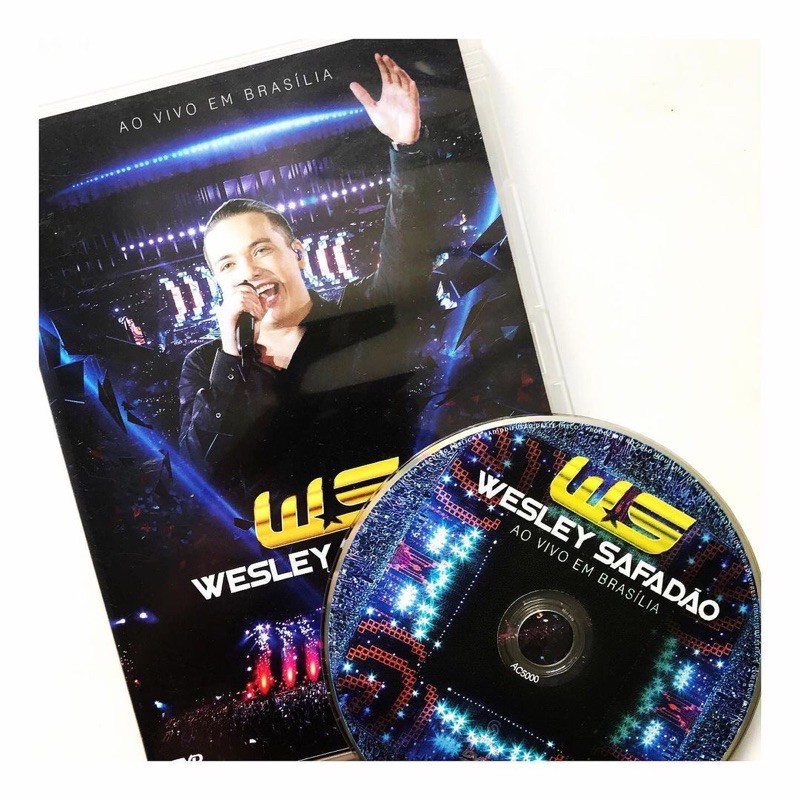 DVD WESLEY SAFADAO -  Ao Vivo em Brasília (Part. Ivete Sangalo, Jorge e Mateus)
