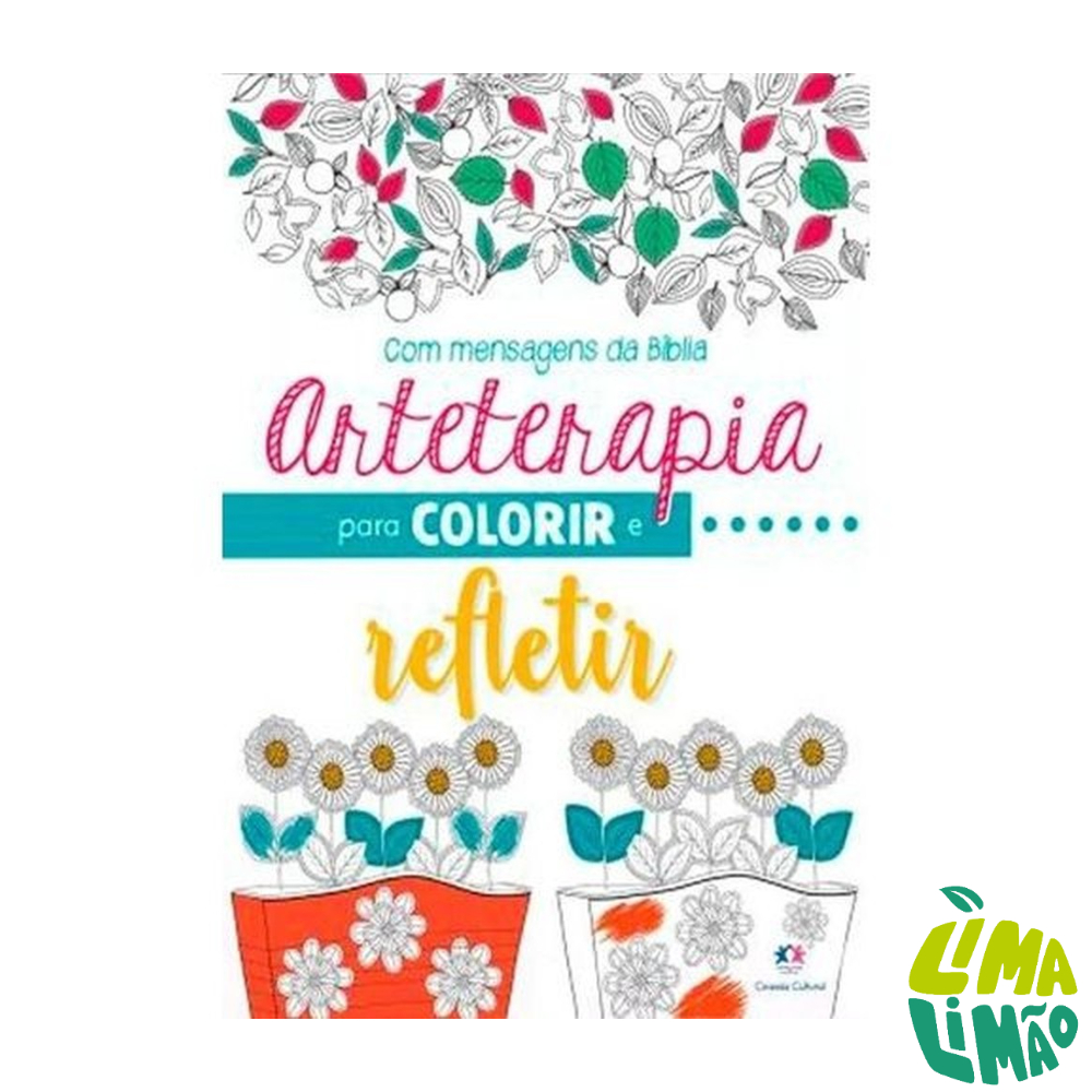 Livro Para Colorir Arteterapia Colorir E Refletir Adulto