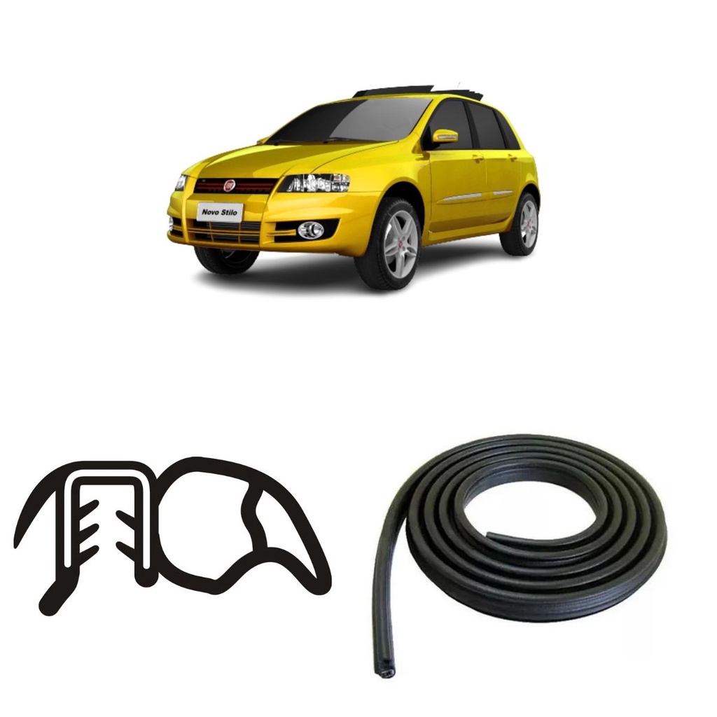 Borracha Porta Fiat Stilo: Onde Comprar | BuscaProdutos