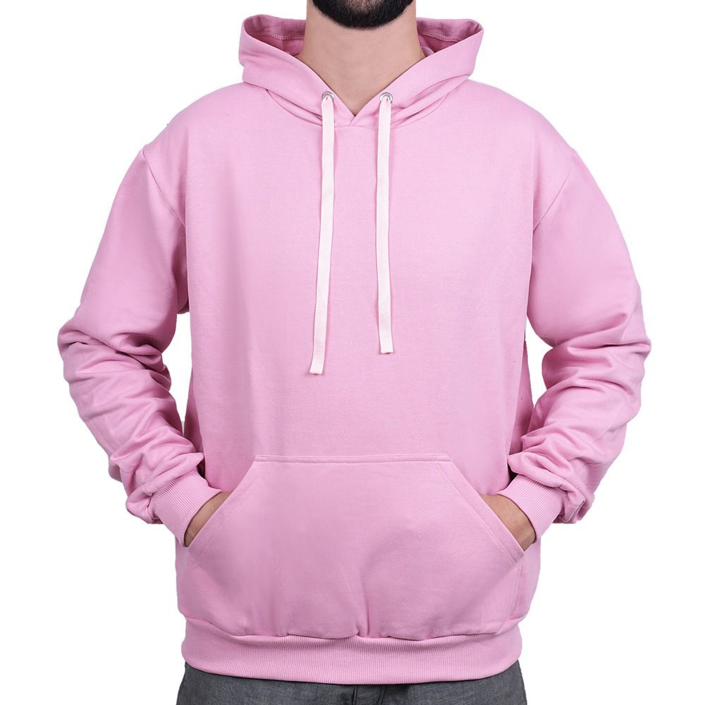 Moletom Canguru Unissex Com Capuz Algodão Flanelado Liso Sem Estampa Feminino e Masculino frio