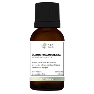 Óleo de Rosa Mosqueta com blend essencial Clareador 30 ml
