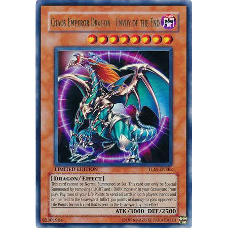 Yu-Gi-Oh! - Chaos Emperor Dragon - Envoy of The End (TLM-ENSE2) - The Lost Millennium: Special Edition Promos - Promo Edition - Ultra Rare