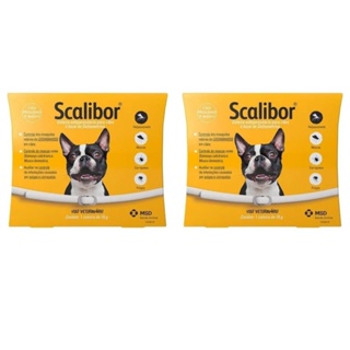 2 Coleira Scalibor P 48cm Leishmaniose Antipulgas em Oferta na Shopee