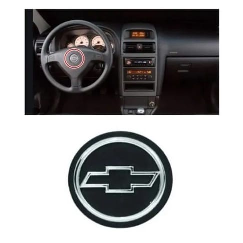 Emblema Volante Buzina GM Corsa/ Vectra/Zafira/ Astra/ Gm Antigo