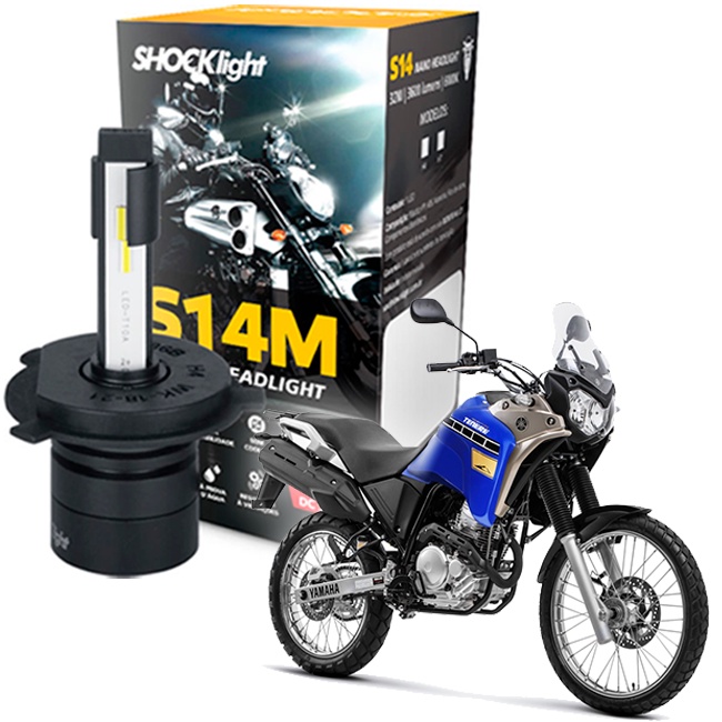 Lâmpada Ultra Led H4 Farol Yamaha Xtz 250 Tenere Lander - Spare Parts and Accessories for Vehicles