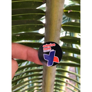 1000 Adesivos personalizados tamanho 3x3cm - Com recorte eletrônico,  só destacar e colar. em Oferta na Shopee