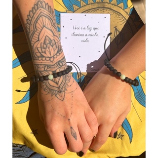 Pulseiras Brilha No Escuro Casal Amizade BFF Presentes
