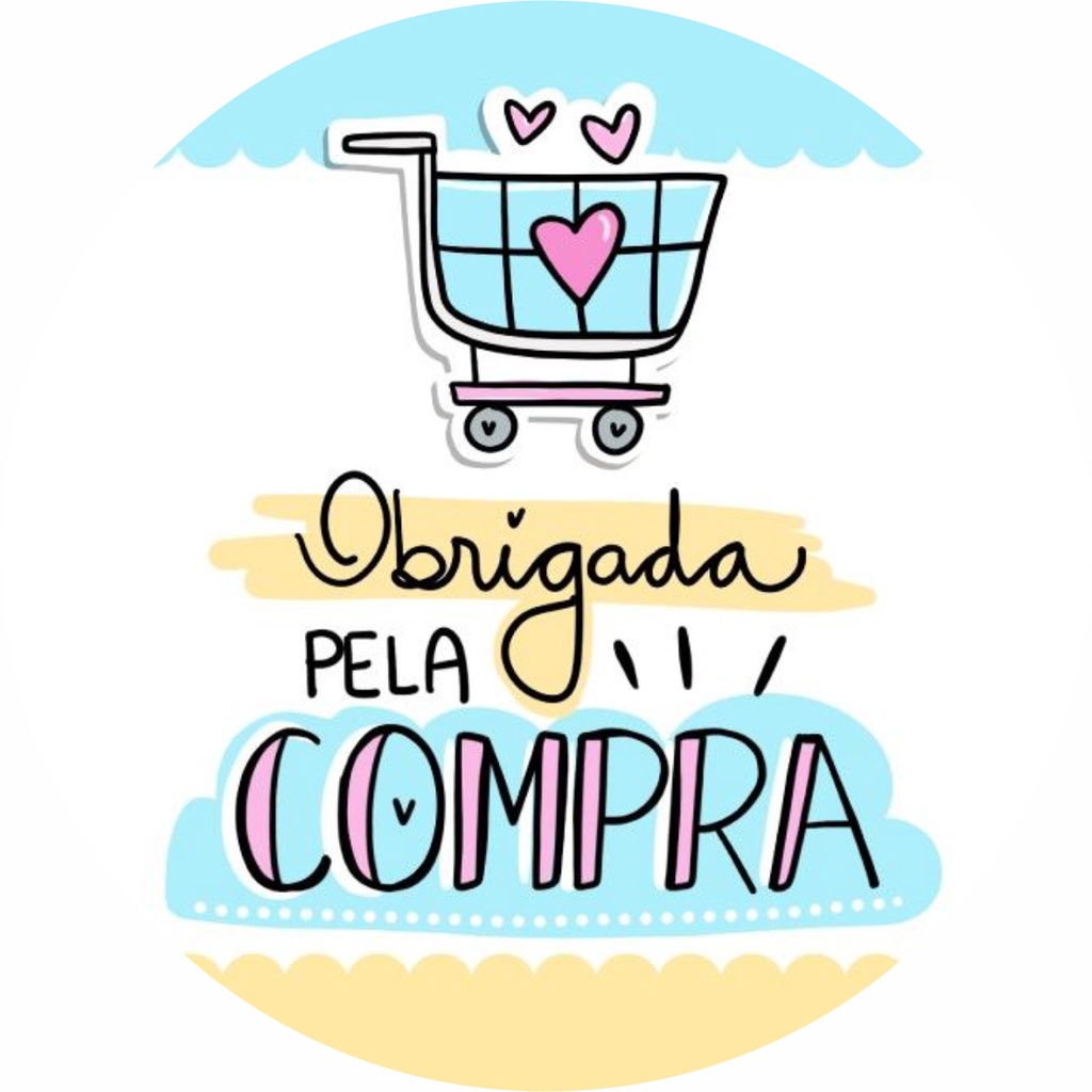 Kit De 100 Etiquetas Adesivas Mimos Para Clientes em Oferta na Shopee