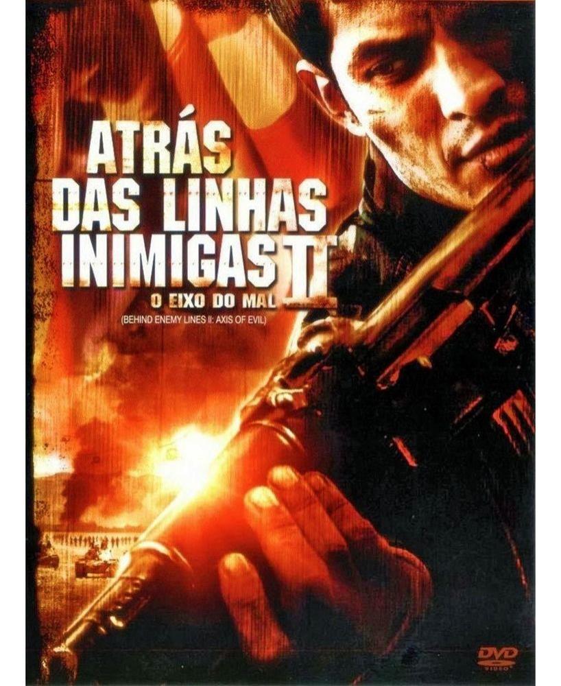 DVD Atrás das Linhas Inimigas 2 O Eixo do Mal
