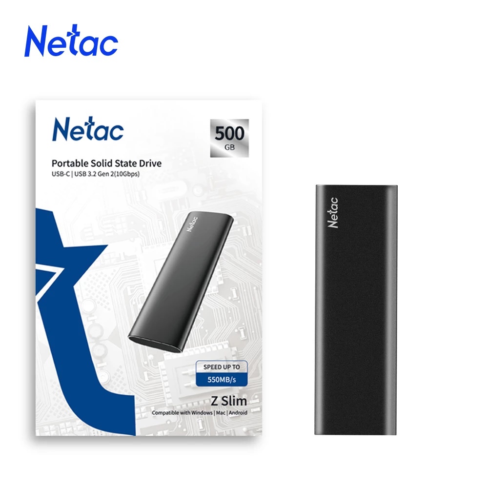 compass scarf Tentacle Ssd Externo Portátil Netac Z Slim 500 GB / 1 Tera Usb 3.0 , até 500 MB/s,  Original, Novo, Lacrado | Shopee Brasil