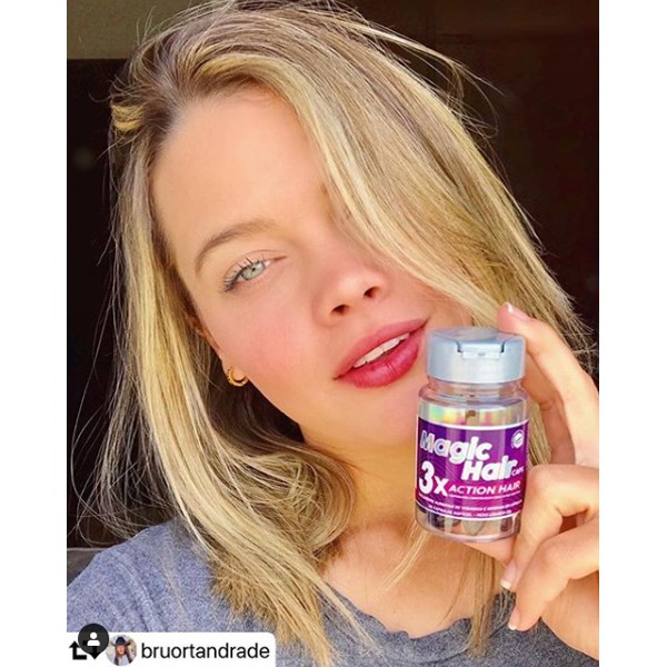 Magic Hair Caps - Tratamento 30 dias | Shopee Brasil