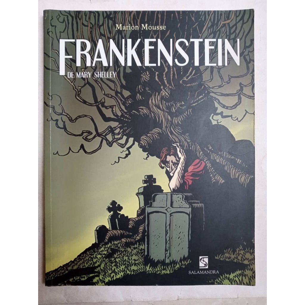 Livro Frankenstein em Quadrinhos Adap. Marion Mousse Shopee Brasil