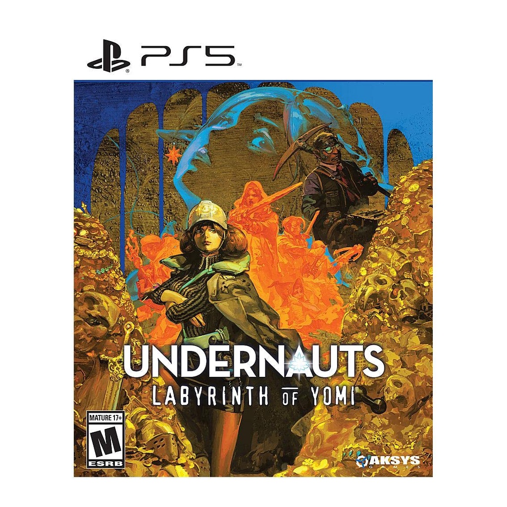 Undernauts Labyrinth Of Yomi PS5 Midia Fisica