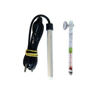 Aquecedor para peixe 10W + Termômetro Aquário pequeno