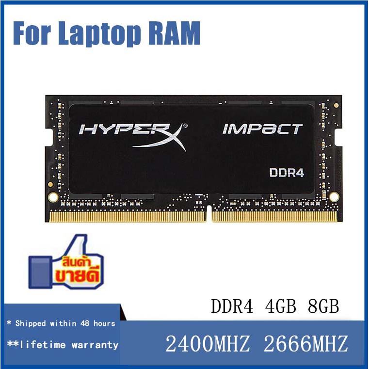 Memória Kingston DDR4 2666MHz 2400MHz 4GB 8GB RAM laptop PC4-21300S SODIMM 1.2V RAM laptop