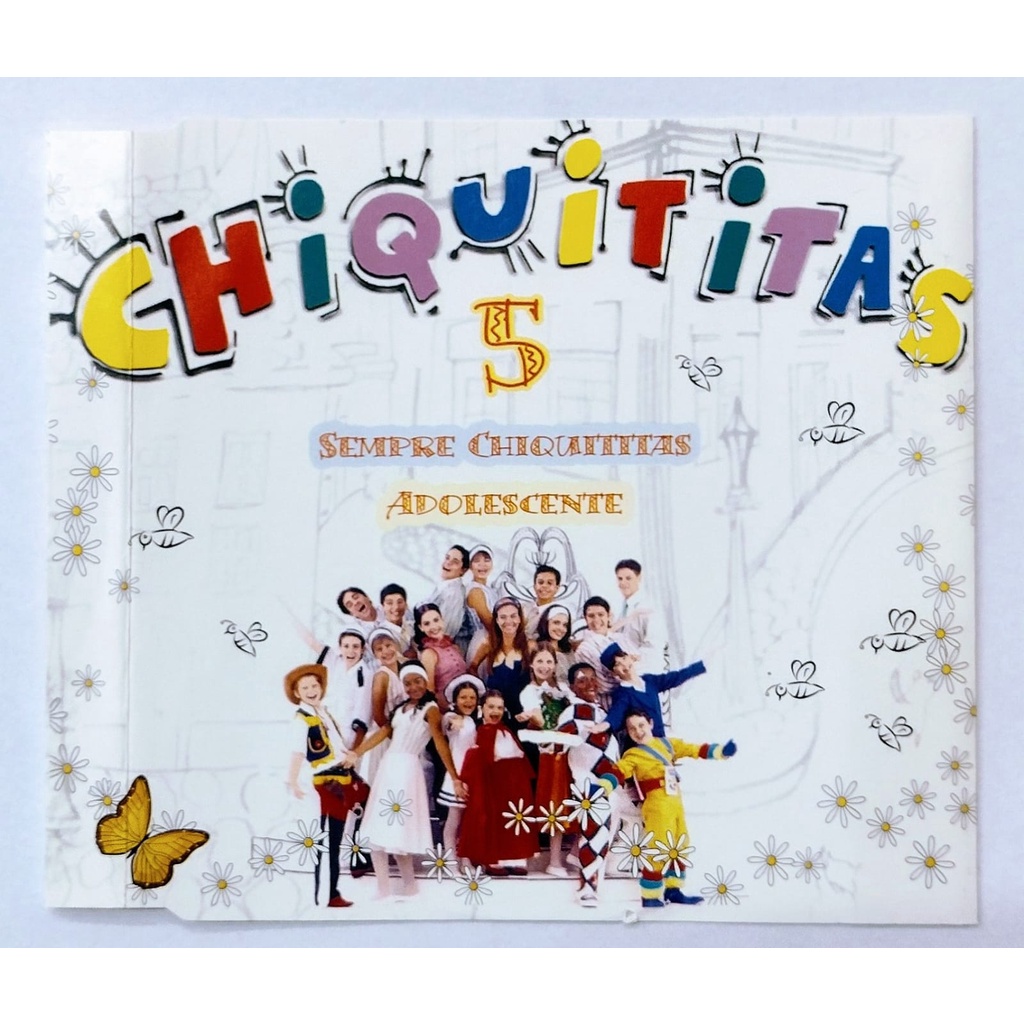 Cd Single Chiquititas Sempre Chiquititas Adolescente Promo