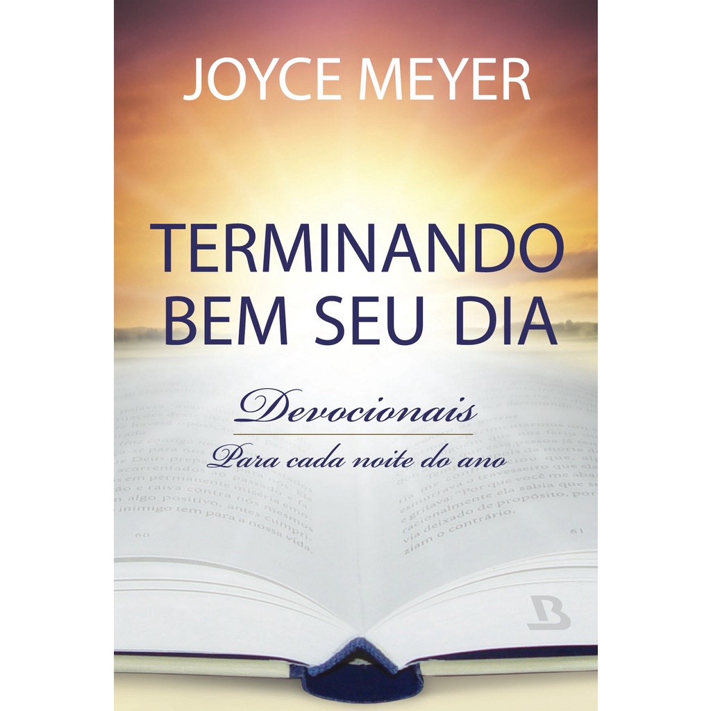 Terminando Bem o Seu Dia - Devocional Joyce Meyer em Oferta na Shopee