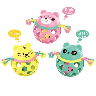 Brinquedo Para Bebê 0-12 Meses Macio Sol Infantil Criança Brinquedos Animais Dente Chocalhos Goma Puzzle Pegar Mão Do Bola De Borracha Macia Chocalho Mordedor