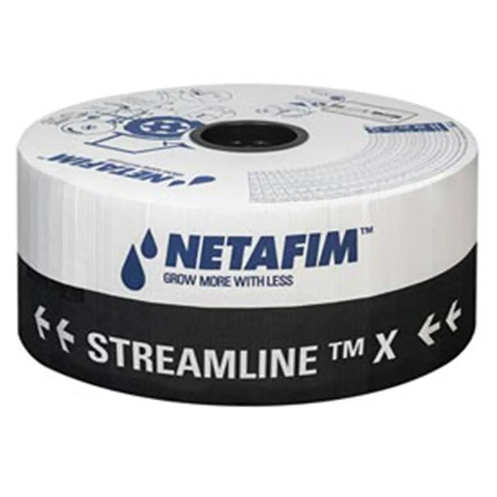 1000 metros Mangueira de Gotejamento Netafim Streamline X 30 x 30cm Irrigação