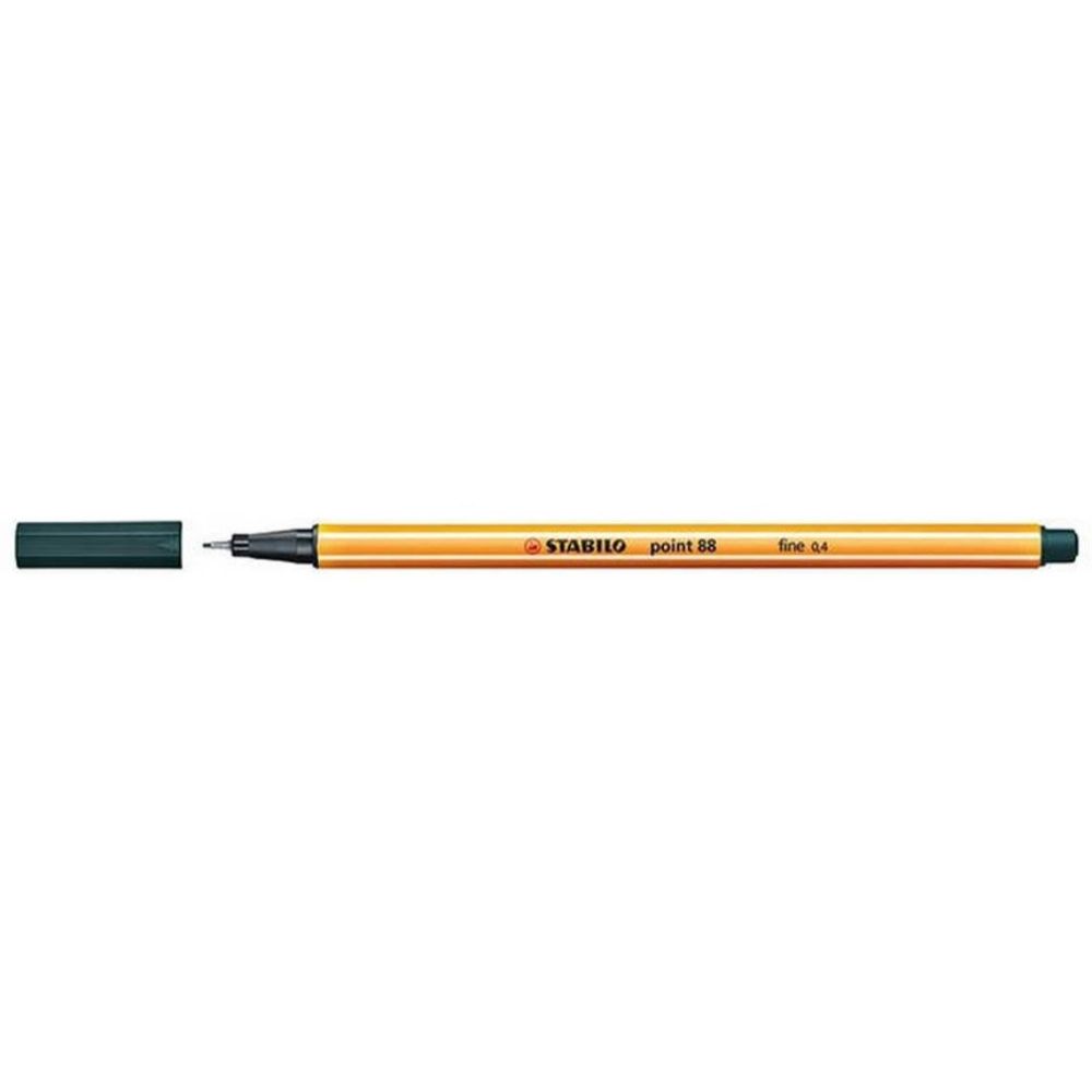 Caneta Stabilo Point 88/63  Fine 04  Verde Azeitona